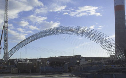 公主岭大型网架结构